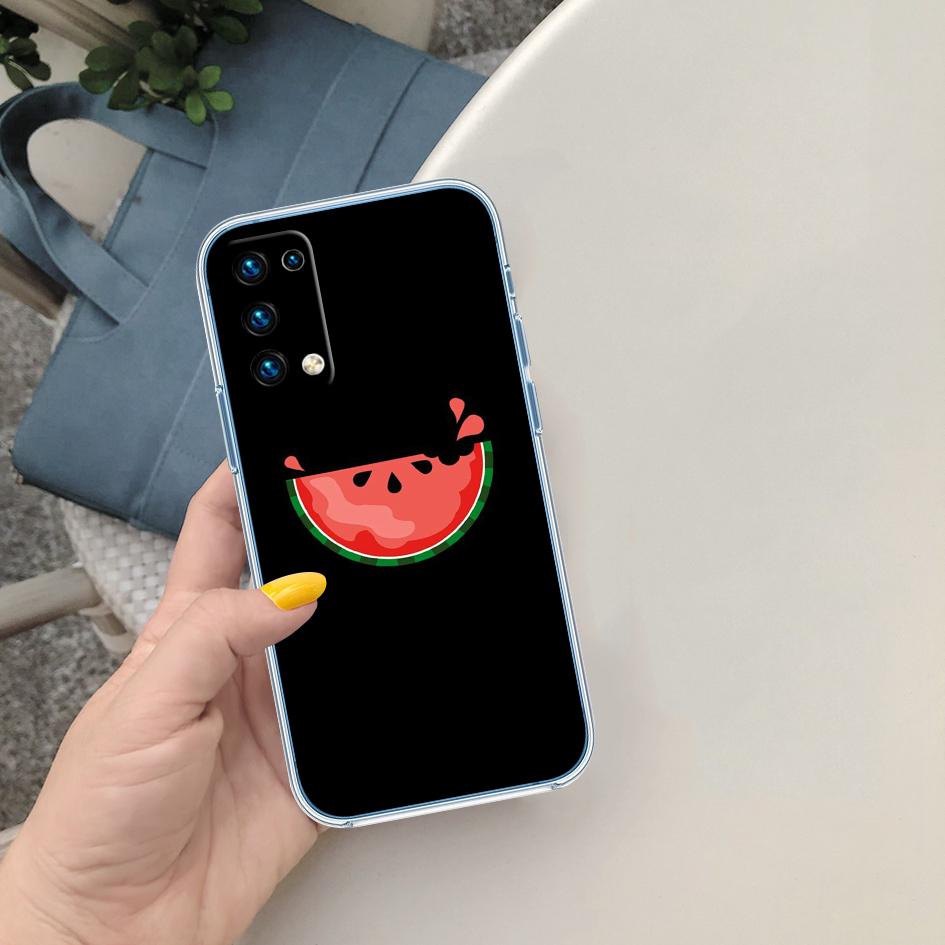 LO21 Cartoon Fruit Watermelon Case for LG K22 K30 K40 K40S K41 K42 K50 K50S K51 K51S K52 K61 K62 K71 K92 Q60 Q61 V40 V50 V60