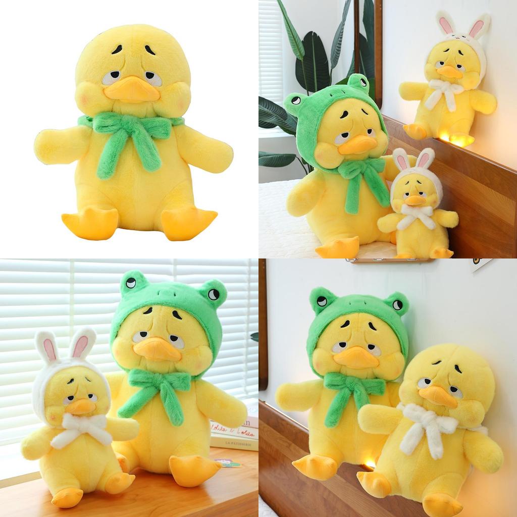 Adorable Cute Annoying Duck Plush Toy Doll Soft Stuffed Animal Decor 40cm To 70cm