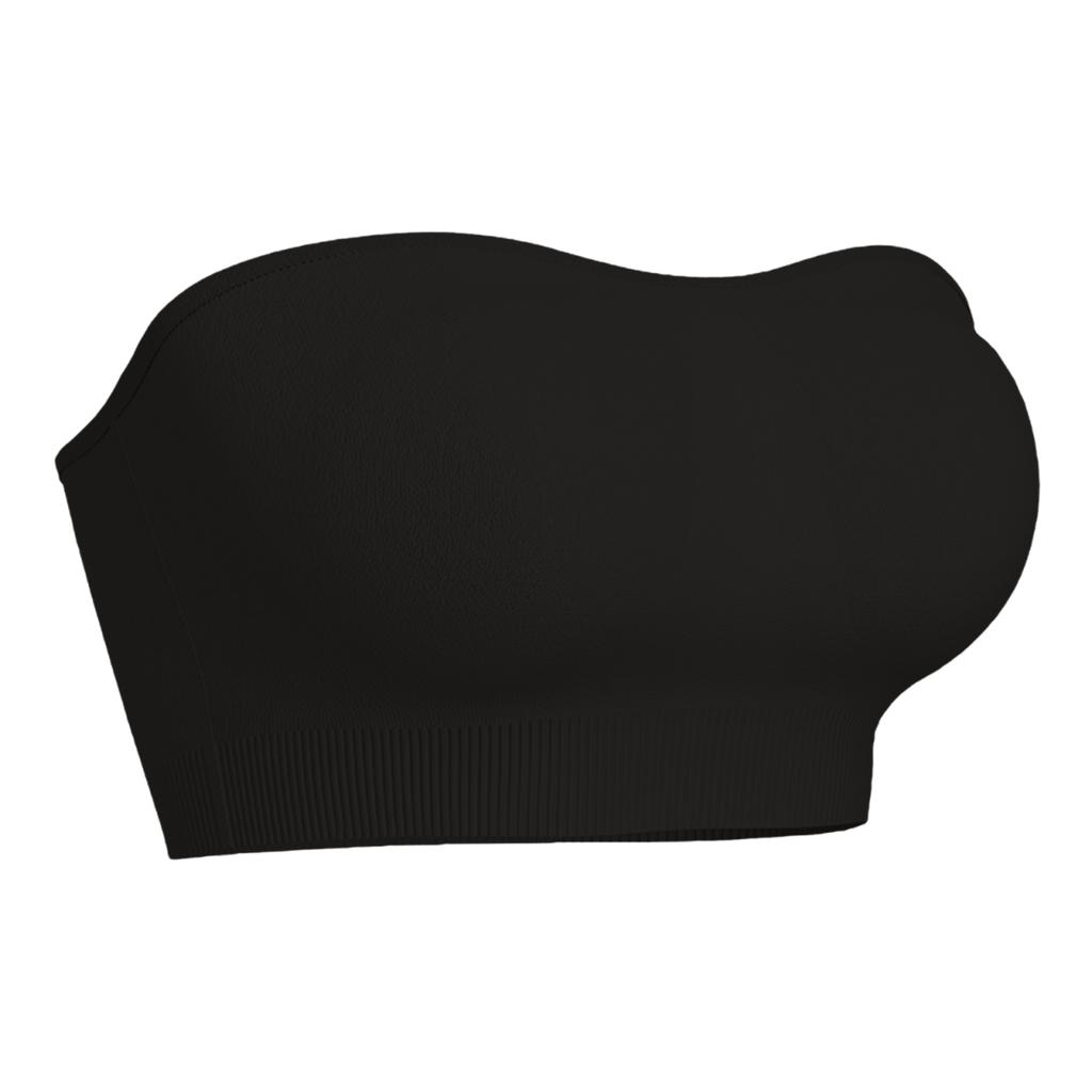 Women's Lingerie Plus Size Bra Gathered Without Steel Rings, Wrapped Around The Chest, Sexy And Seamless Strapless Bra