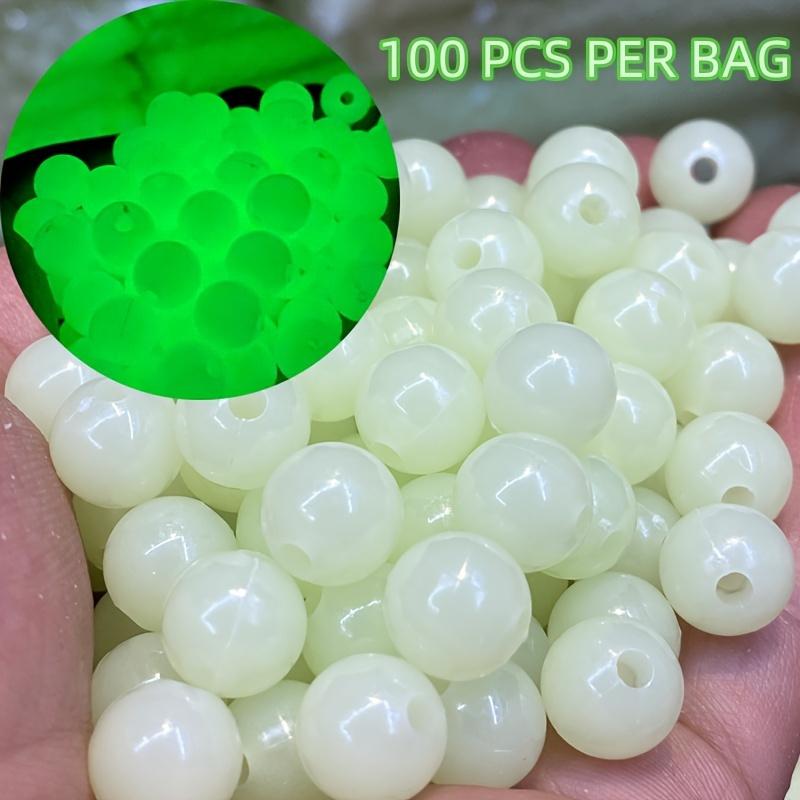 100pcs/bag Jewelry Making,Luminous Beads, Bracelets,Necklaces,handmade Craft Products,Fishing Luminous Beads