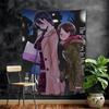 Dangers In My Heart Anime Tapestry Hanging Tarot Hippie Wall Rugs Dorm Home Decor