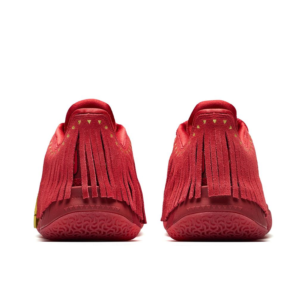 Anta Kai 1 A-Shock Pro Technology Professional Low-Top Basketball Shoes Men Sneakers Oil-Painting-Red 912631112-1