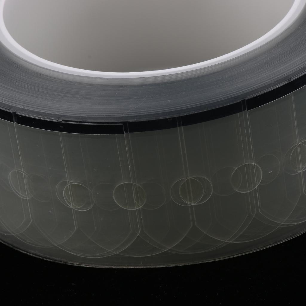 Optical Eyeglasses Blocking Pads Double Sided Adhesive PVC Non Slip Film for Lens Edging Protection