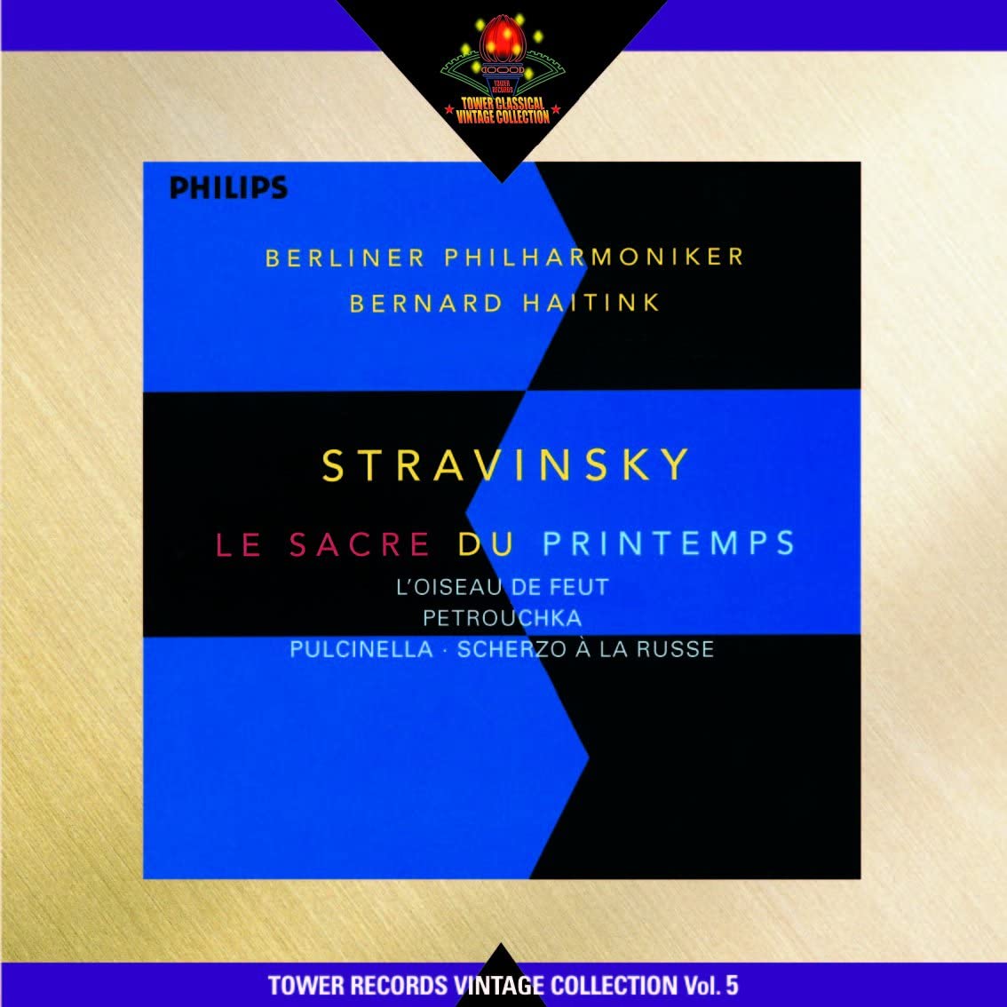 

CD HAITINK BERNARD BORODINA OLGA Stravinsky The Firebird The Rite PROA1623 2021 Japan Classical Used