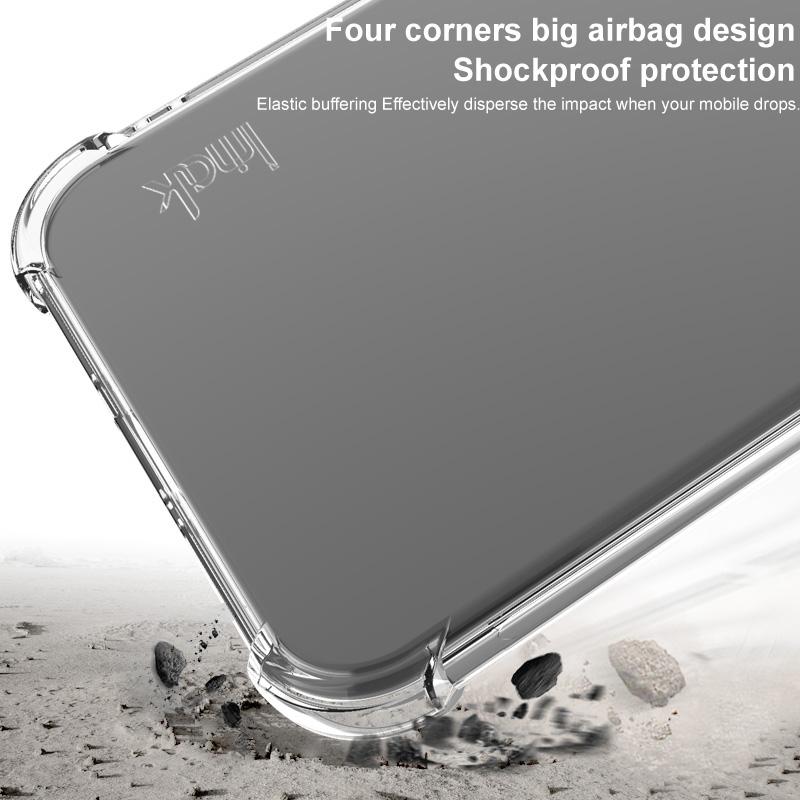 IMAK For iPhone 16 Case Soft TPU Corner Airbag Protective Phone Cover