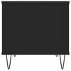 Black Coffee Table 60 x 44.5 x 45 cm Particleboard