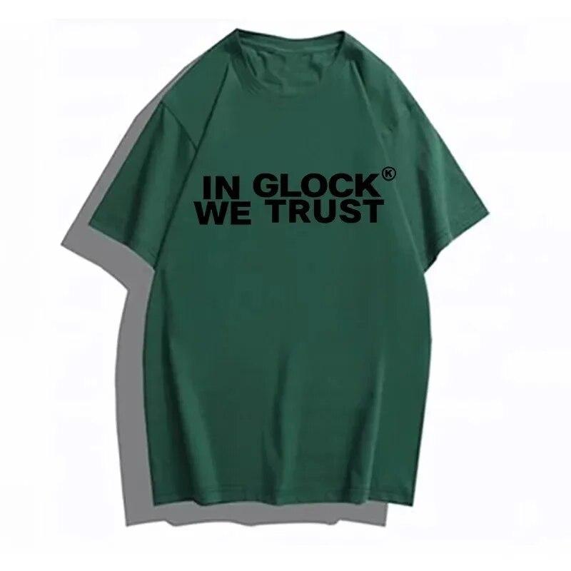 2024 Unisex Dámské Letter Print Tričko Punk Style Bavlna Tričko nadměrné velikosti Léto Tričko s krátkým rukávem Topy Trend Y2k Tričko