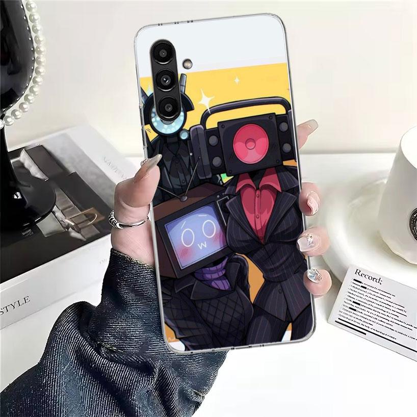 S-Skibidi Toilet Mobile Cell Phone Case For Samsung Galaxy A13 A14 A15 A16 A17 A53 A54 A55 A56 A57 A33 A34 A35 A36 A37 A23 A24 A