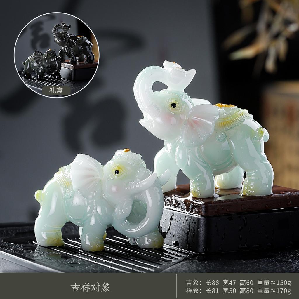 Change Color Creative Auspicious Signs Tea Pet Vintage Exquisite Miniatures Tea Figurine Play Toys Tea Statue Ornaments Supplies