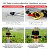  Advanced 360 Motion Sprinkler Head For Agriculture Efficient Ground Watering