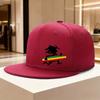 Rastafarian Surfer Silhouette Flat Brim Snapback Cap Adjustable Baseball Hat Street Style Summer Essential