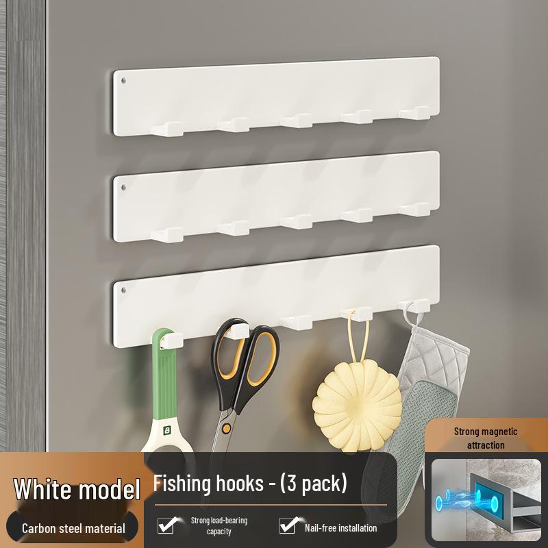 Magnetic Wall-mounted Kitchen Storage & Spice Rack