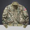 Military Fans Spring and Autumn Air Force Pilot Jacket Men's Baseball Uniform Short Tactical Stand-up Jacket