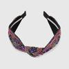 LALA Ethnisches Paisley Haarband - Violett