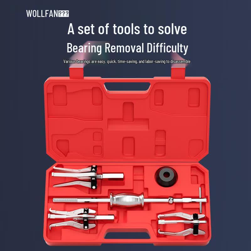WOLL FAN 3-Jaw Slide Hammer Bearing Puller Kit