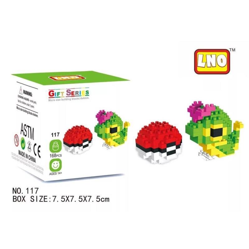 Pokemon Pikachu Series Diy Diamond Building Block Lego Toy Birthday Present