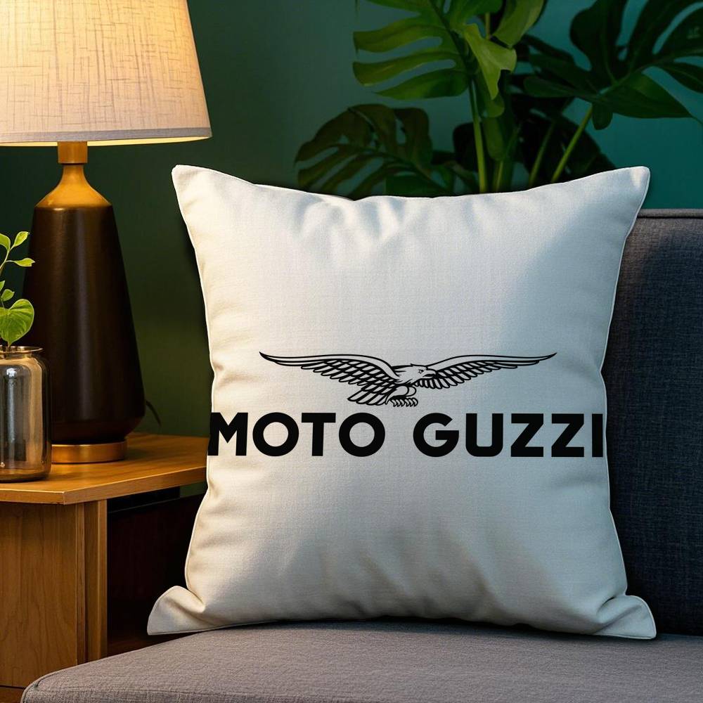 

Moto G-GuzziS Pillow Case Sofa Living Room Bedroom Double-sided Printing Square Cushion Nap Time Cushion Cover 12x12Inch