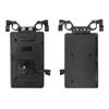 Aluminum Alloy 15MM Pipe Clamp With Battery Backboard Plate For V Mount Battery Plate In Photography And Videography