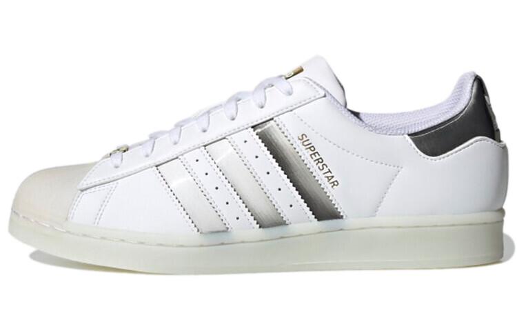 adidas Superstar White Gold Metallic - H00233 EU 44 белый