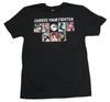Mortal Kombat New Adult T-Shirt - Choose Your Fight Pixeled Fighters