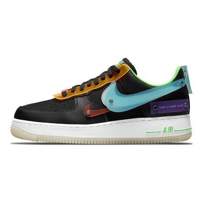 Air Force 1 07 LV8 Have a Good Game Men Sneakers Black White-White Green-Strike DO7085-011