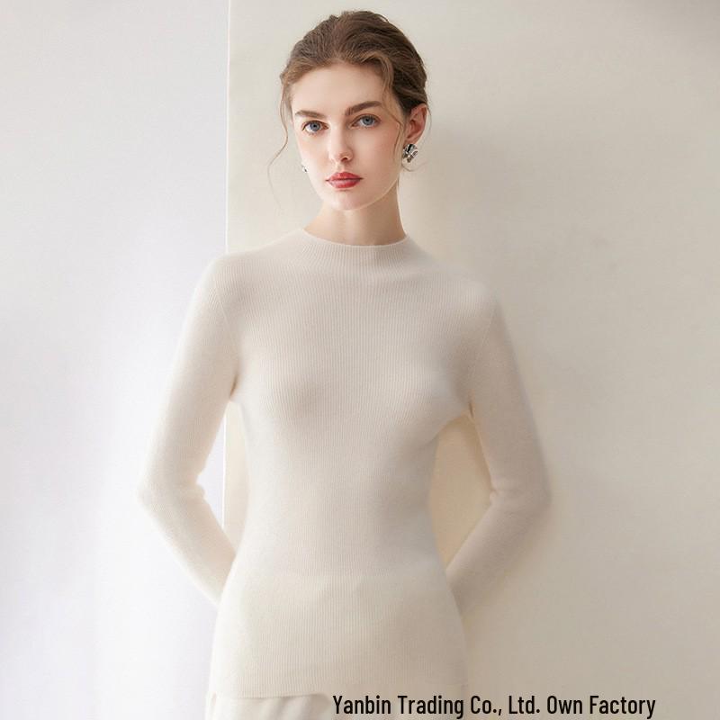 Women's Pure Cashmere Slimming Knitwear Warm Top