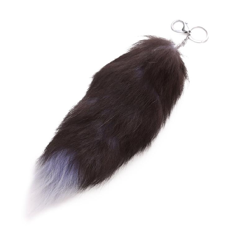 Foxtail Unisex Keyrings Alloy Material Handbag Decoration Unique Key Pendant