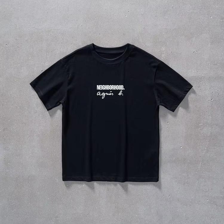 Collaborative Tag Printed Short Sleeve TShirt Unisex Casual Cotton Breathable Round Neck Loose Fit Fashion Top for Unisex