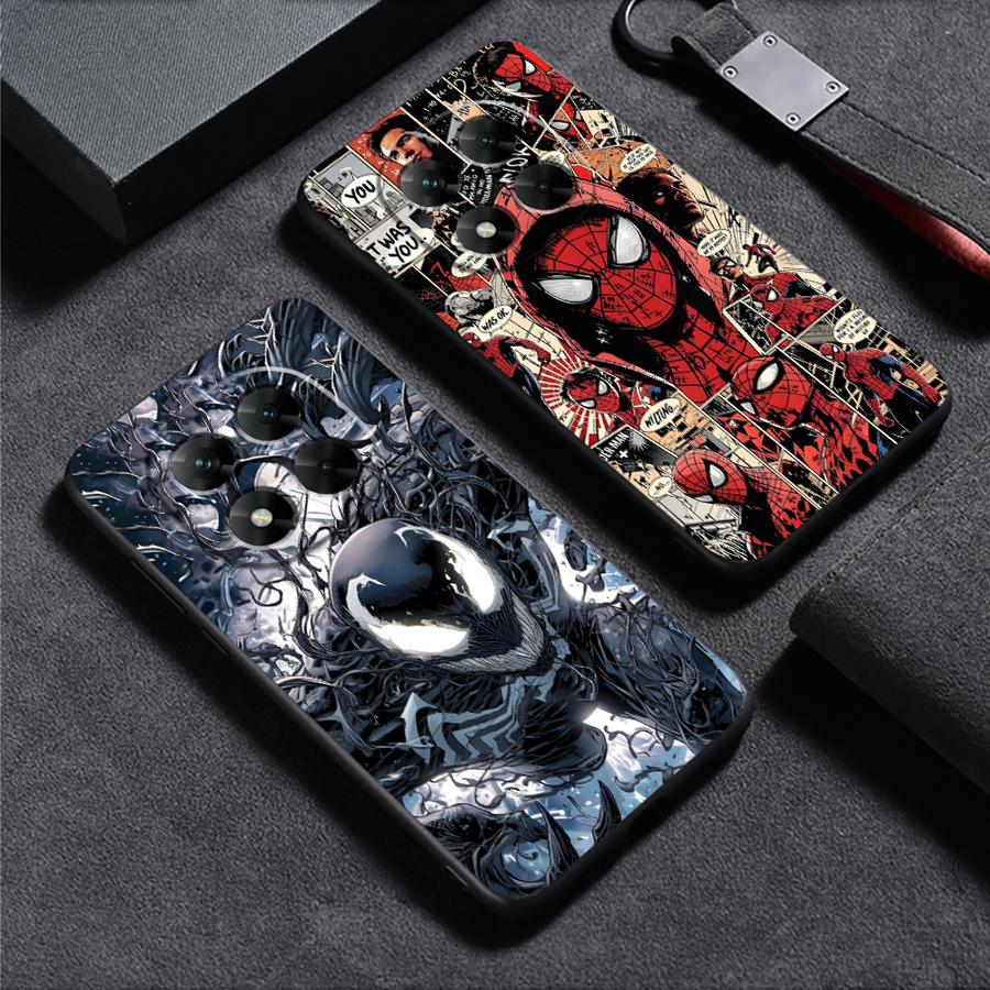 Marvel Iron Man Logo Funda Phone Cover Case for Xiaomi Redmi Note 9 7 8 11 10 10S 9S 14 12 Pro 13 Pro Plus 11s 12s