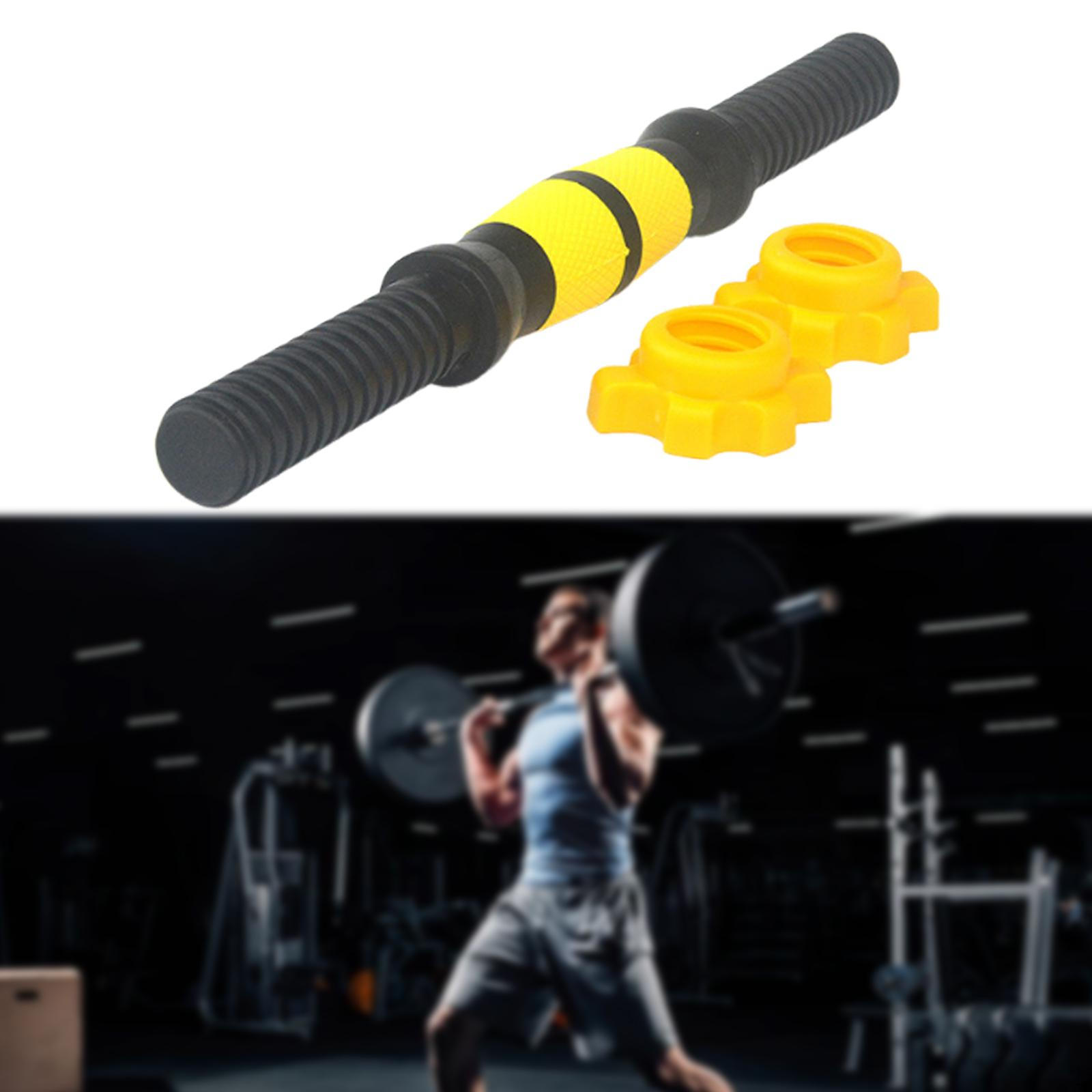 

Dumbbell Bar Barbell Lifting Connecting Rod Adults Fitness Equipment Handle for Muscle 36cm