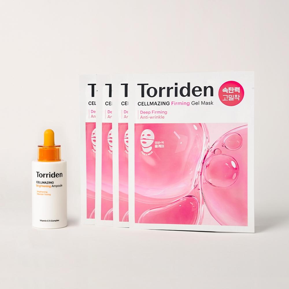 

Torriden [набор из 2] Torridon Cellmaging Vita Collagen SET ампула 30 мл + коллагеновая гелевая маска 4 листа
