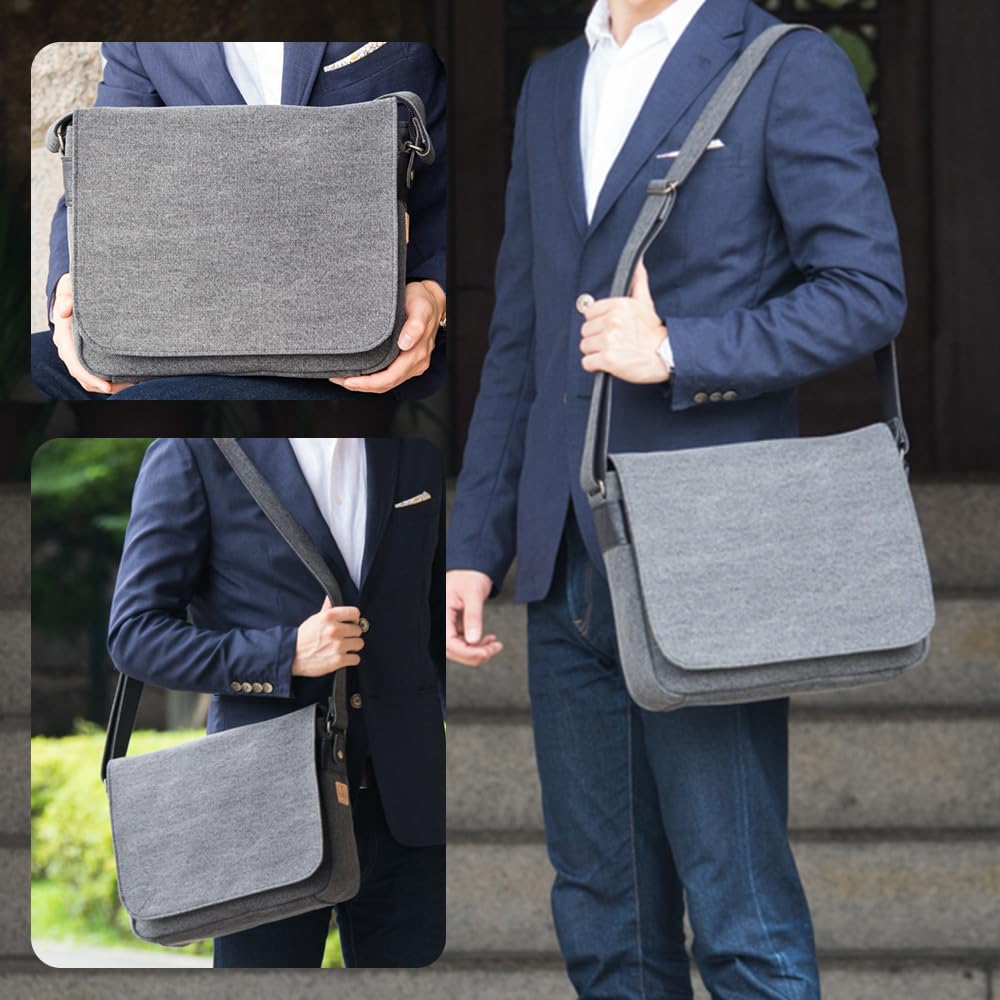 Umhängetasche für die Schulter aus Canvas mit lockerem Überschlag Schulter Toyooka [creare KIKI] Herren, Umhängetasche, Tasche, leicht, Japan, Tasche im japanischen Stil, A4,