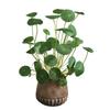 Decorative Artificial Faux Plants Floral Fake Lotus Leaves  Living Room Ornaments