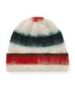 THISISNEVERTHAT Striped Mohair Beanie Ivory