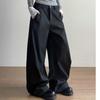 New Trend Harajuku Temperament Lazy Ins Versatile High-quality Trousers Fashionable Simple Literary and Popular