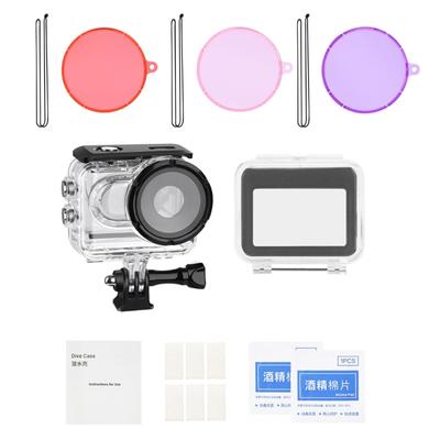 Dive Case Protective Housing Cover Optional Touching Functionality For 360 GO3/3S Camera Submersibles Up To 98Feet