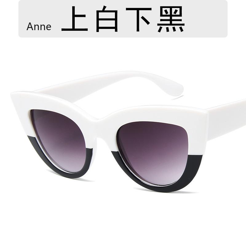 Vintage Cat Eye Sunglasses Woman  Designer Retro Sun Glasses Female Fashion Mirror Outdoor Shades Gradient Oculos De Sol
