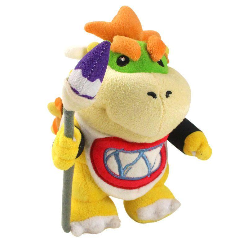 Super Mario Standing Baby Bowser Koopa Plush Doll Adorable Stuffed Toy For Kids
