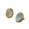 Niche Design Double-Sided Rotatable Mother-of-Pearl Abalone Ring