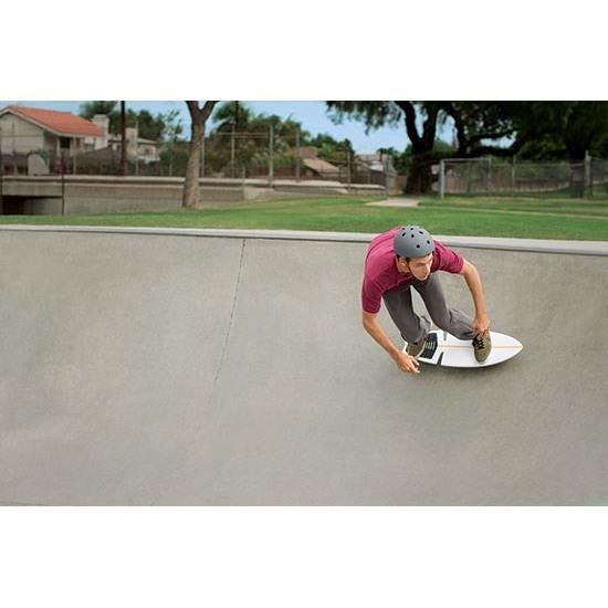 RAZOR Surfboard - RIPSURF - Skateboard Blanc-Multicolore