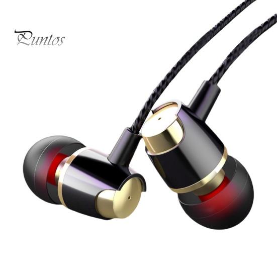 

4-ядерные наушники-вкладыши с двойной подвижной катушкой HiFi Bass Проводные наушники Музыкальная спортивная гарнитура золотистый