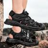 Fashion Breathable Leisure Walk Men's Sandals Fashion Hollow Out Mesh Shoes Quick Dry Man Wading Aqua Shoes Comfortable Men Summer Shoes