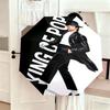 1PC Michael jackson Automatic Umbrella - Suitable Travel Outdoor Portable Umbrella Birthday Gift Daily Essentials