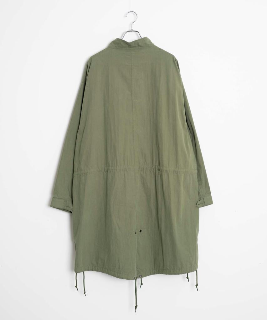 WEGO Unisex Mod Kabát do chladného počasí Dlouhý Vojenský Nadměrný Volný Střih Khaki Pánský Kabát, Svrchní oděv, Oblečení, Kabát, Styl, Silueta, Střih, Podzimní/Zimní Oblečení,