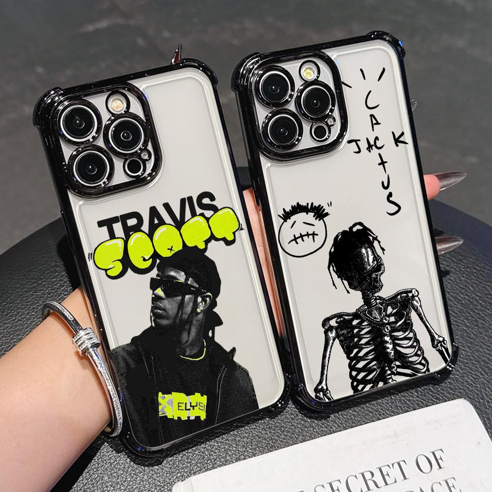 T-Travis S-Scott Cactus Jack Phone Case for Xiaomi Redmi Note 15 14 13 12 14C 13C 12C 10C Pro Plus 4G 5G Anti-drop Cover