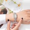 Jw Armbanduhr Nische Leichter Luxus Quadratisch Zigeunerstern Mode Legierungsarmband