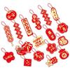 Year of the Horse Spring Festival Pendant Decorations for Living Room Atmosphere and Bonsai Ornaments