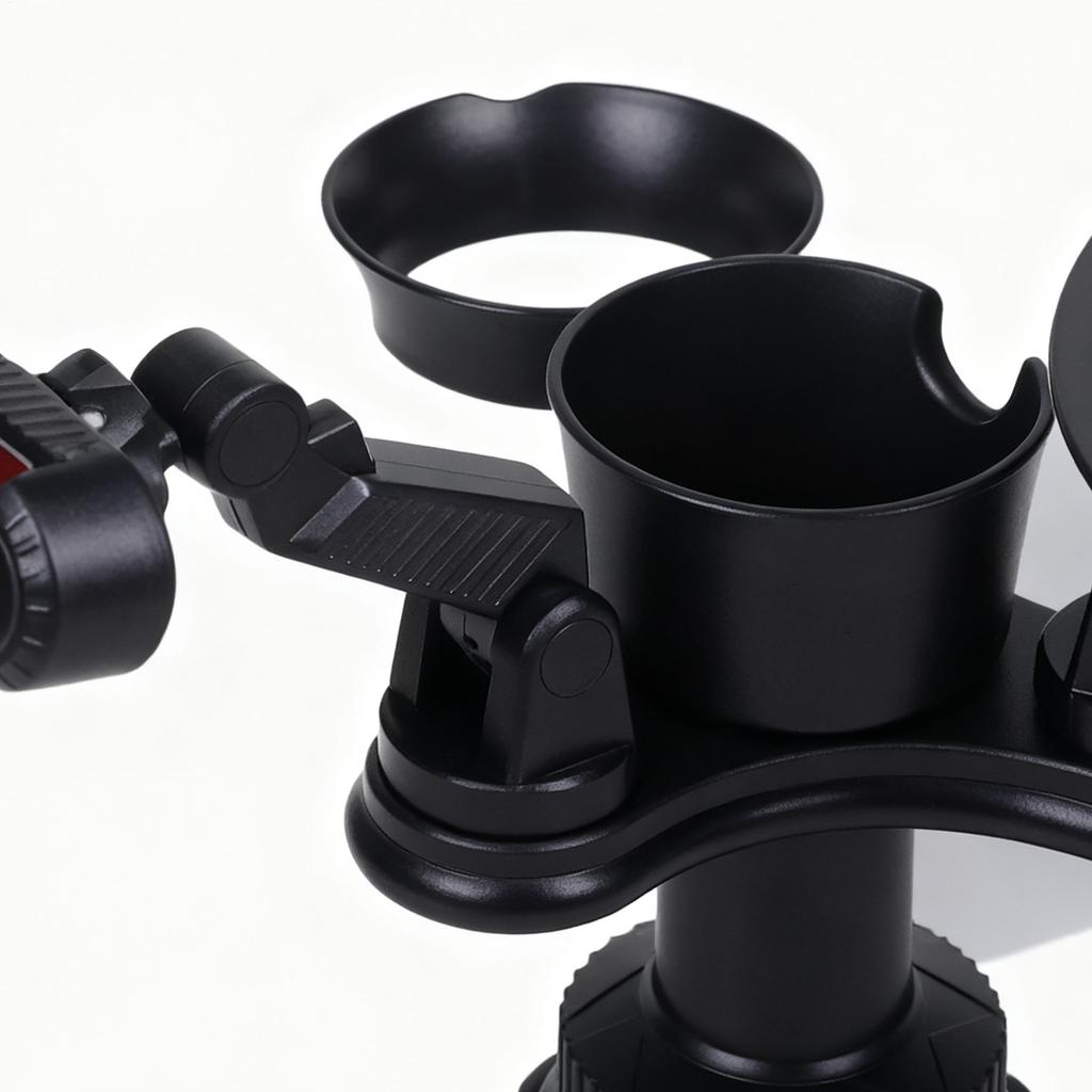 Car Cup Holder Tray Car Telescopic Cup Organizer Table Bottle Cell Phone Holder Expander For Daily Commuting Travel Rood Trip