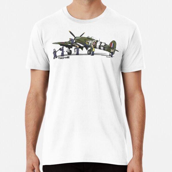 The Dogs of War: Hawker Typhoon Premium T-Sh S to 5XL Made in the AU/USA T-Shirt