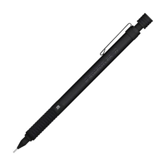 STAEDTLER Mechanical Pencil 0.5mm, Drafting Pencil, All Black 925 35-05B, High-end Drafting Pencil, Low-gravity Aluminum Body, Non-slip Grip, 4mm